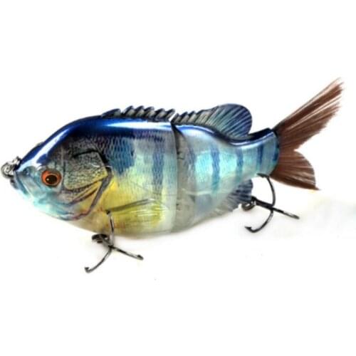 Fishing Bait 3D Print Copy Real Fish Appearence Fake Lures 2 Road Sailing Bait Swimbait Treble Hooks Artificial Grass Carp Lures