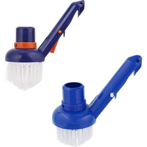 Swimming Pool Step Corner Vacuum Brush Spas Cleaning Brushes Nylon Bristles Pool Vacuum Brush Pool Cleaner