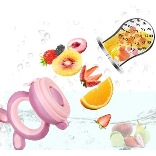 Silicone Baby Pacifier Feeder Infant Fresh Food Fruit Pacifier Infant Nipple Nimbler bebek Tetine Newborn Chupetero