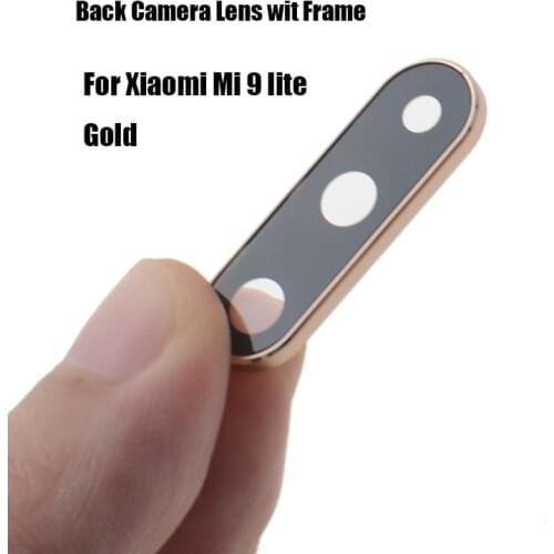 Ori Back Rear Camera Glass Lens Cover With Frame Adhesive Tape For Xiaomi 9T 9TPro Redmi K20 K20pro