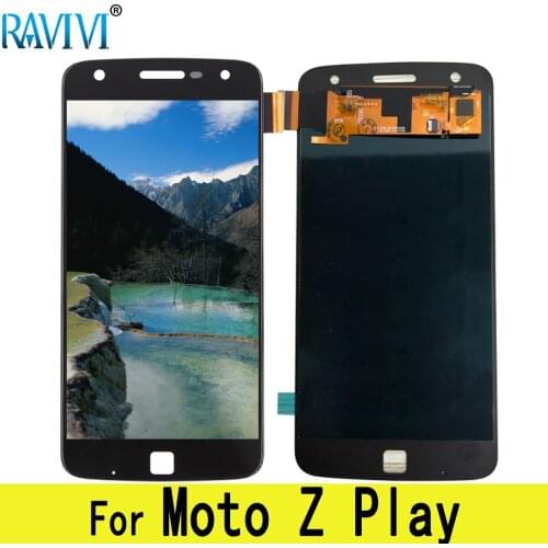5.5" AMOLED LCD For Motorola Moto Z Play XT1635 LCD Display Screen Digitizer Assembly Replacement For Moto ZPlay