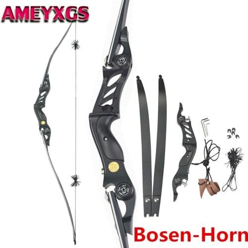 1Pc 60" 20-55lbs Archery Takedown Longbow Recurve Bow Right Hand Recurve Bows For Outdoor Hunting Shooting Archery Accessories