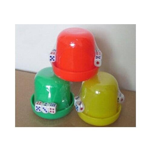 1PCS tap dice cup which Pub Games Which Color Screen Cup Thickening Tap Dice Cup Which Suits 2020