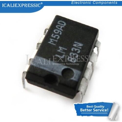 10PCS LM833N DIP8 LM833 DIP IC In Stock