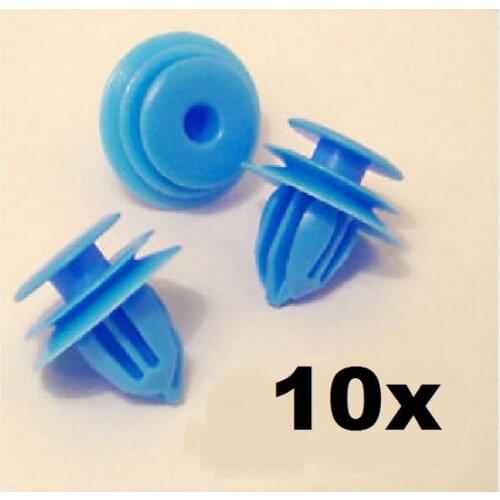 10x Interior Trim & Door Panel Retainer Fastener Clip- For Toyota, Lexus & Honda #90467-10167