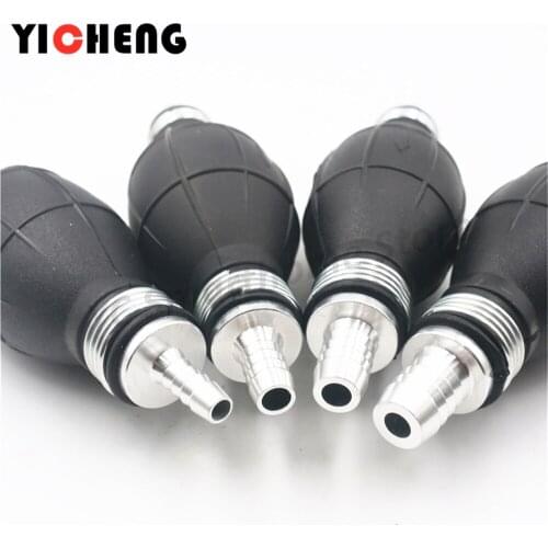 2Pcs Fuel Pump Car/Boat/Motorcycle 6/8/10/12mm Hand Pump Gasoline/Diesel Pump/Manual Grease Injector