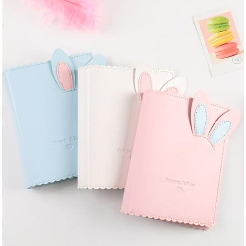 3 Inch 64 Pockets Photo Album Mini Instant Picture Case Storage Cute Bunny Fotografia