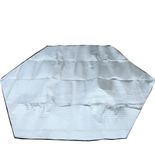 Aluminum film XPE moistureproof tent mat picnic outdoor camping portable bed beach folding waterproof blanket pad