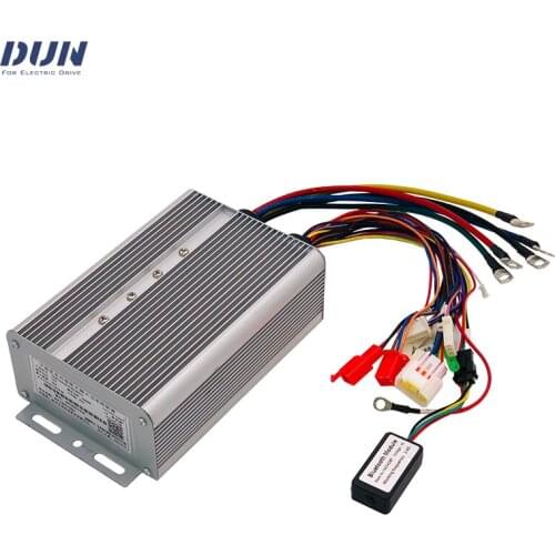 Free Shipping Yuyang King YKZ7250 high efficiency 48V-72V 50A 800W-1000W BLDC E-bike scooter Motor Controller with bluetooth