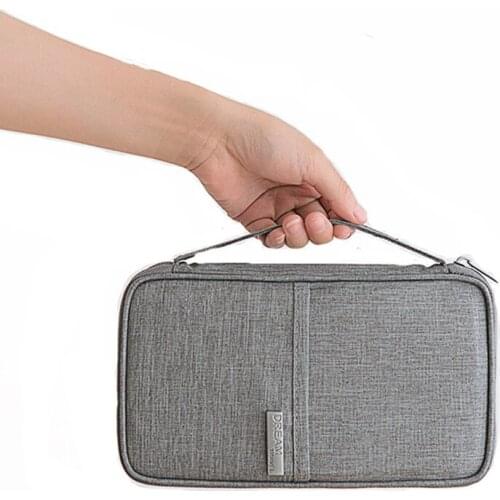 BISI GORO Card Travel Passport Holder Business Passport Cover Case Womens Wallet Waterproof And Dustproof Document Portable Ba