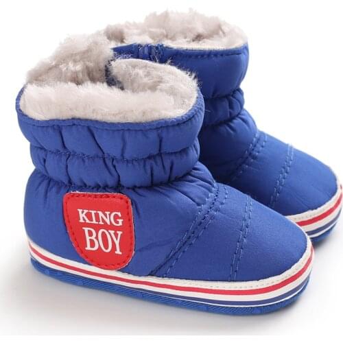 DOGEEK Warm Winter Baby Boots Infant Toddler Shoes Girl Boy Snow Shoes Winter Newborn Boots Warm Anti-slip Soft Sole Shoes