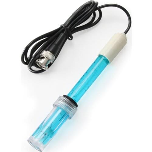 E7CD PH Electrode Probe BNC Connector Aquarium PH Controller Meter Sensor Gib Aquarium Hydroponic Laboratory Electrode