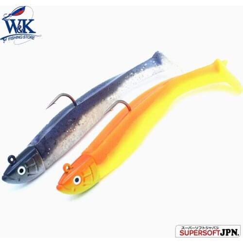 28g Jigs with 12cm Soft Lure SET at 45g 14cm Swimbaits for walleye Bass Boat Fishing Lures and Paddle Tail Soft Bait kit Shad