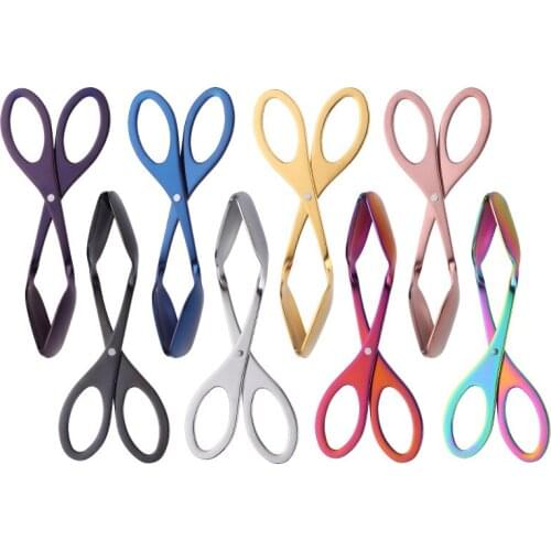 New Food Tongs Stainless Steel Food Clips Barbecue Buffet Salad Scissors Egg Bread Tongs Cooking Tools Kitchen Gadgets