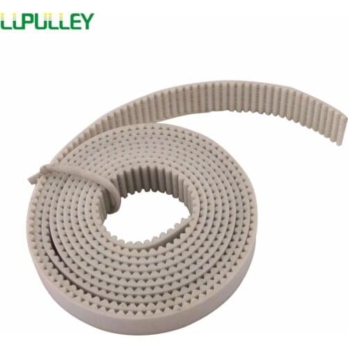 LUPULLEY MXL Open Timing Belt 1M/2M/3M/4M/5M/6M/7M/8M/9M/10M Pitch Length MXL 6/10mm Width White Synchronous Opened Timing Belts