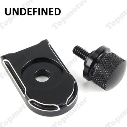 Motorcycle Seat Bolt Tab Screw Mount Knob Kit For Harley Sportster XL883 Softail FLHR FLHX Touring Ultra Road King Dyna Fatboy