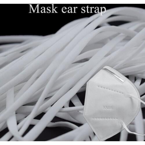 High quality 5/10/20 Meters Masks Ear Strap Soft Elastic Bands Rubber Rope for Underwear Bra Shoulder Clothes Sewing Accessories