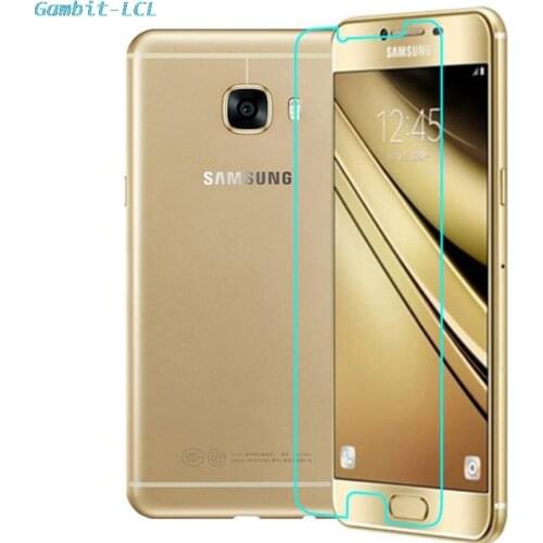 9H Tempered Glass for Samsung Galaxy C5 C5000 GLASS Protective Film Screen Protector cover phone