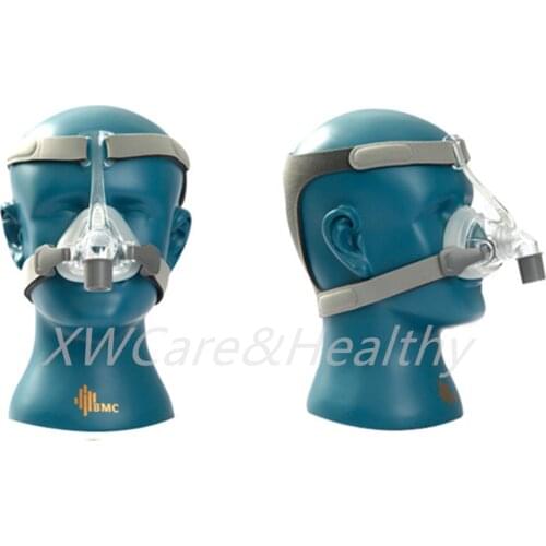 BMC-NM4 Nasal Mask for CPAP Mask Sleep & Snore Strap with Headgear Breathing Nose Mask