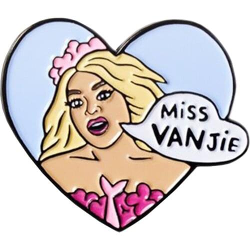 Drag Race Badge Making Up queens enamel Pin fashionable TV Programme jewelry