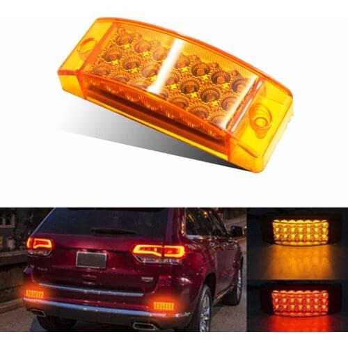 1PCS 12v LED Side Marker Lights For Trucks Trailer Lamp LED Lights Trailer LED Lighting Side Marker Light For Trailer