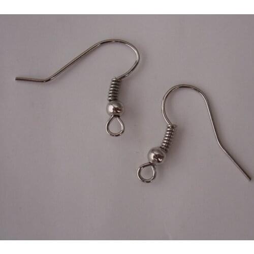 200pcs/bag metal earring hooks for hanging crystal pendant metal diy parts