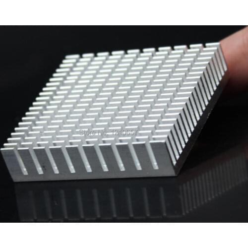 10 Pcs lot Gdstime Aluminium Radiator Heatsink Heat Sink 50mm x 48mm x 11mm