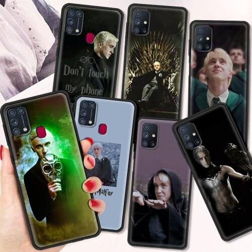 Draco Malfoy Luxury Soft TPU Case for Samsung Galaxy M01 M31 M51 M21 M11 F41 A9 A7 2018 Silicone Cases Coque Shell