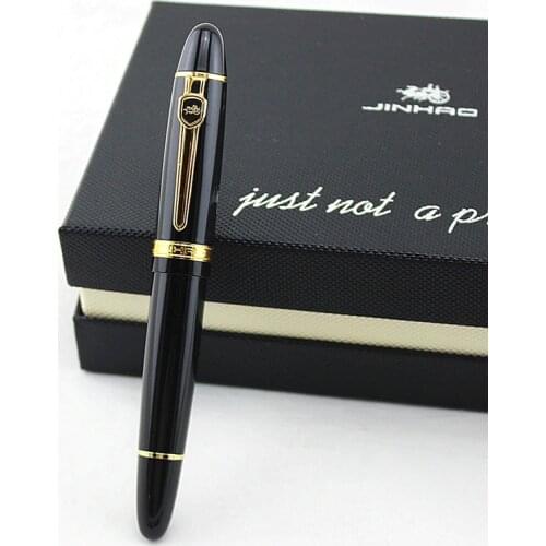 Jinhao 159 Nib metal Fountain Pen Luxurry Brand Business Writing ink Pens for School Office Stationery Supplies