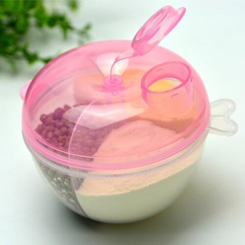 Baby Kids Toddler Food Containers Storage 1Pcs Baby Feeding Box Portable Milk Powder Formula Dispenser