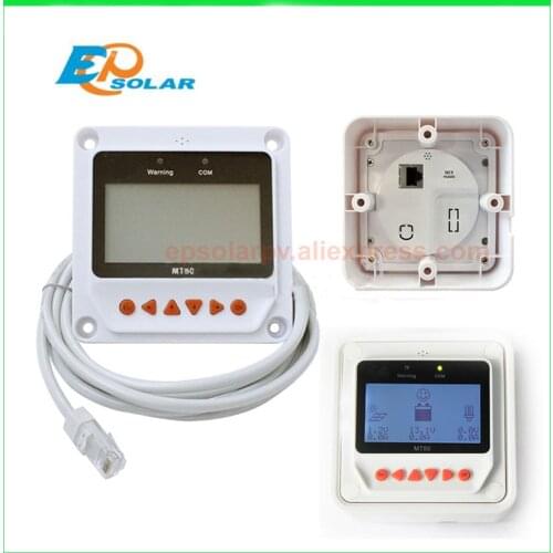 Solar Controller MT50 Remote Meter for Solar Charge Controller Regulator MT-50 RJ45 Cable 2m MT50