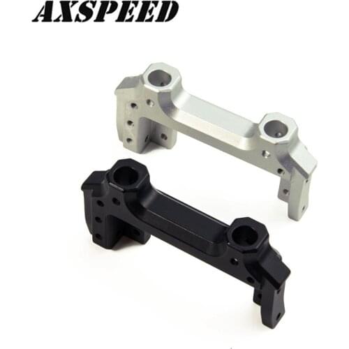 AXSPEED SCX10 Front Beam Bracket Servo Relocation Bumper Mount Stange for 1:10 RC Crawler Axial SCX10 II AX90047 AX90046 Parts