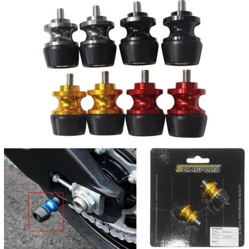 Motorcycle 10MM 6mm 8mm M8 Swingarm Spool Slider Stand Screws For KAWASAKI ZX10R ZX6R Z800 Z900 Yamaha MT07 MT09 MT10 FZ09 FZ07