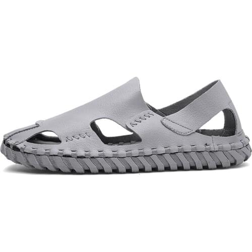 Deportivas 2019 sandalias roman romanas sandals-men work rasteira piel sandalen uomo genuine sandalsslippers big en cuire shoes