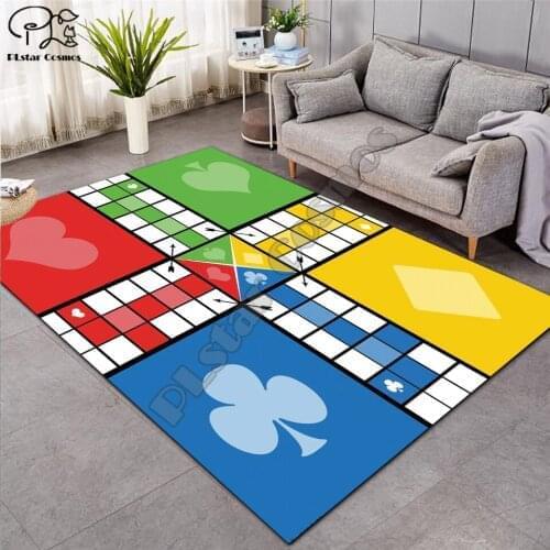 Fantasy fairy Cartoon Kids baby Play Mat Board Game Large Carpet for Living Room Cartoon Planet Rugs Maze princess castle -3