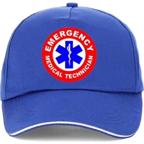 EMT Emergency Medical Technician Men Baseball cap Outdoor rescue Emergency Medical Technician hat adjustable Unisex snapback hat