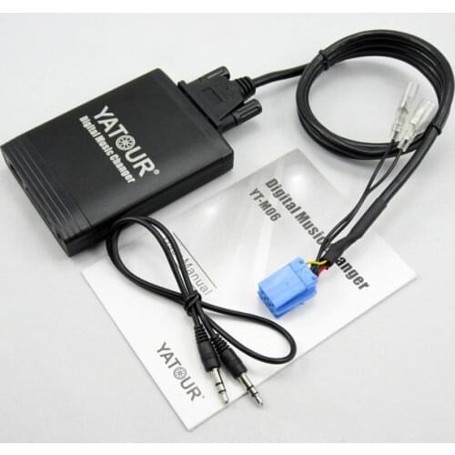 Yatour ytm-06 Digital Music CD Changer for Fiat 8-Pin Alfa Lancia Maserati Blaupunkt DMC USB SD MP3 Bluetooth interface Adapter