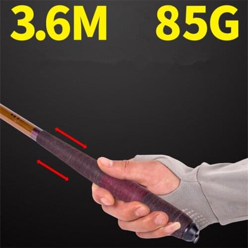 1pc/lot Competition Fishing Rods 3.6m/3.9m/4.5m/5.4m/6.3m/Telescopic Fishing Rod Carbon Fiber Hand Pole for Carp Fishing