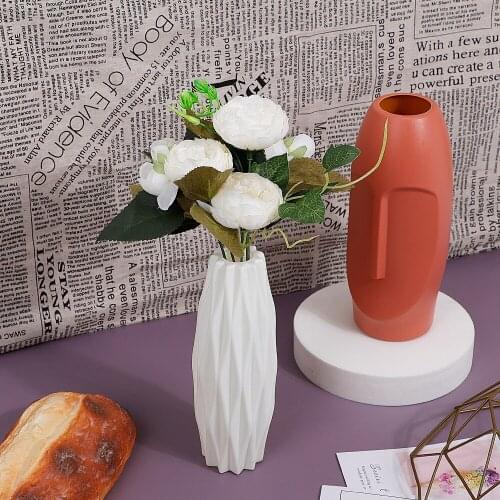 32Cm Peony Purple Pink Artificial Silk Peony Simulation Bouquet Flower Bud Fake Flower Affordable Home Wedding Decoration Indoor