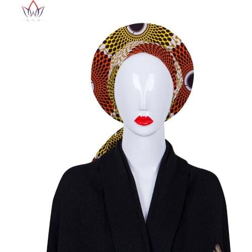 Ankara Print 2021 African head Fashion headband Party head scarf Knotted scarf Traditional headscarf Printed headscarves wyb439
