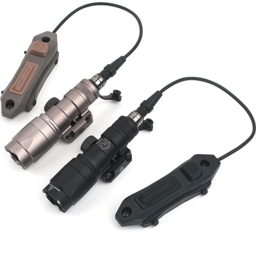 Airsoft Surefir Mini M300B Scout Light 280 Lumens Tactical M300 M600 Dual Function Switch Modlite Plug Combo Set Fit Picatinny