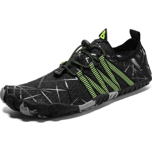 Men Water Aqua Shoes Women Five Toe Swimming Sneakers Barefoot Sandals Beach Hiking Shoes Unisex Breathable Quick Dry Footwear