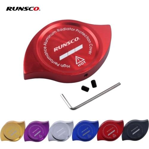Aluminum Radiator Cap Cover Tank Protection Cover Fit For HONDA Accord Civic CR-V CR-Z CRX MUGEN ACURA CL CSX ILX MDX NSX