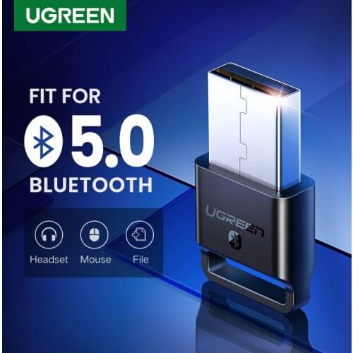 Ugreen Bluetooth Adapter 4.0 Dongle Bluetooth Receiver For Computer PC Laptop Speaker Mouse Music Mini Audio Transmitter aptx