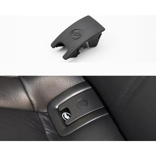 New Car Rear Seat ISOFIX Child Restraint Slot Cover for Audi A4/A6 2009-2018 ABS+PC Rear Seat Slot Trim Cover Car Decoration