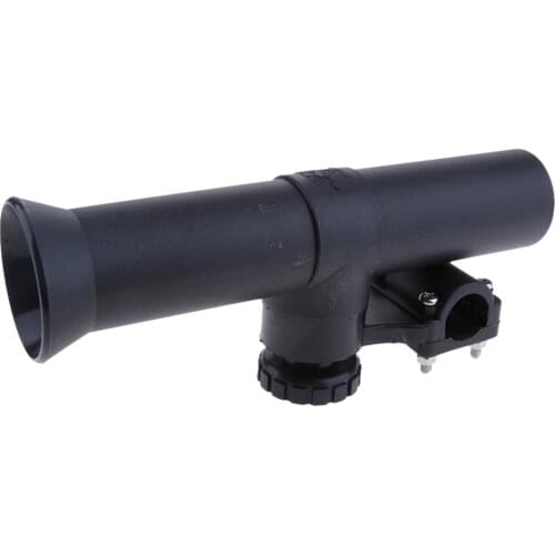 45mm Black Fishing Pole Stand Bracket For Boat Kayak Yacht 1"