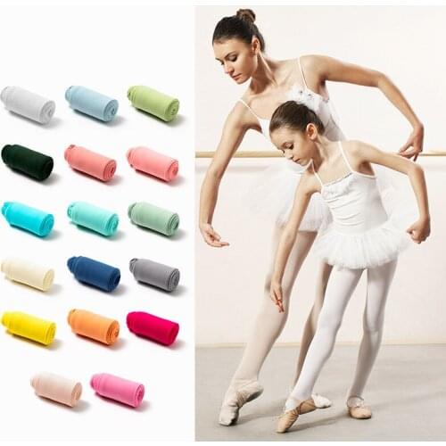Girls Stocking Children Velvet Solid White Pantyhose Girls Tights Spring Candy Color Kids Pantyhose Ballet Dance Tights