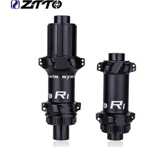 ZTTO R1 Road Bike Disc Brake 72 Clicks Hub pawls12x142 Straightpull 24 Hole Ultralight Lock Center Bicycle Thru Axle 12x100
