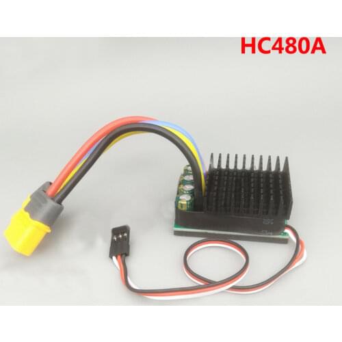 1PCs 10V~32V 12V 24V 480A/960A Bidirectional Brushed 3S/4S/5S/6S ESC Electrical Speed Controller for DIY RC Differential Crawler
