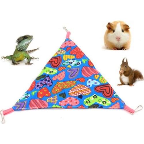 Hammock For Hamster Ferret Swing Sleeping Bag Cotton Hanging Sleep Nest House Pet Hammock Comfortable Pet Bed Shelf Bed